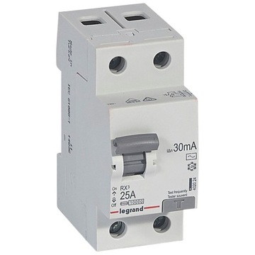 WYŁĄCZNIK RÓŻNICOWOPRĄDOWY 25A 30MA 402024 LEGRAND