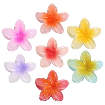 7 SZT. KWIAT PLUMERIA KWIAT DO WŁOSÓW SPINKI DO WŁOSÓW