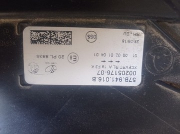 SKODA KAROQ ФОНАРЬ ПЕРЕДНИЙ ПРАВЫЙ LED 57B941016B