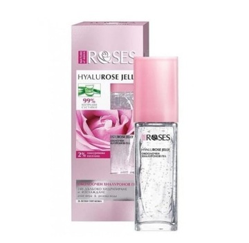 Hialuronowy żel pod oczy z Różą i Aloesem 40ML - 99% Naturalne składniki