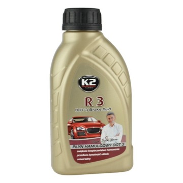 K2 R3 DOT3 0,5 л ТОРМОЗНАЯ ЖИДКОСТЬ DOT 3 0,5 л 500 мл