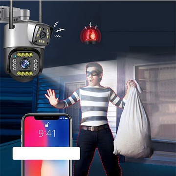 ПОВОРОТНАЯ ВНЕШНЯЯ КАМЕРА SIM-КАРТА LTE 5MPX GSM