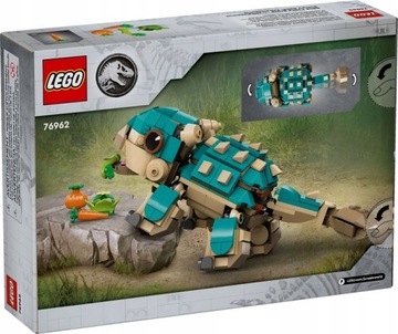 LEGO JURASSIC WORLD 76962 НАБОР ПОДАРОЧНЫХ БЛОКОВ «МАЛЕНЬКИЙ АНЦИЛОЗавр BUMPY»