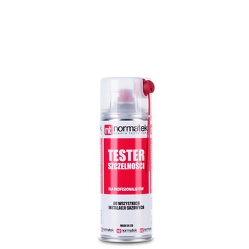TESTER SZCZELNOŚCI INSTALACJA GAZ 400ML NORMATEK