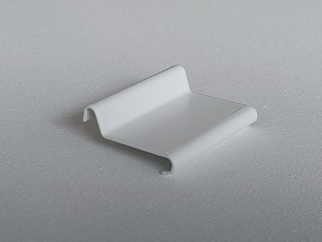 ПРОФИЛЬ для балкона, террасы - БЕЛАЯ КАПЕЛЬНАЯ КРЫШКА