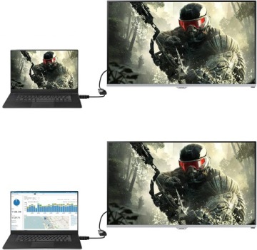 АДАПТЕРНЫЙ КОННЕКТОР HDMI на VGA DSUB 1080p