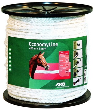 PASTUCH PLECIONKA LINKA AKO 200 METRÓW 8MM