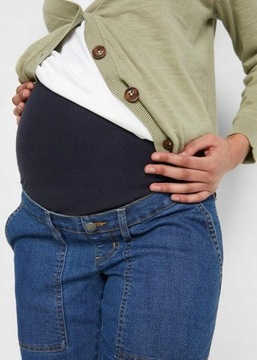 46 CIĄŻOWE SPODNIE DAMSKIE Bonprix