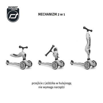 SCOOTANDRIDE Highwaykick1 2в1 Blueberry самокат и самокат