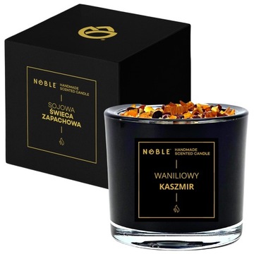 Świeca Zapachowa Waniliowy Kaszmir Bursztyn Cashmere Vanilla Amber Noble