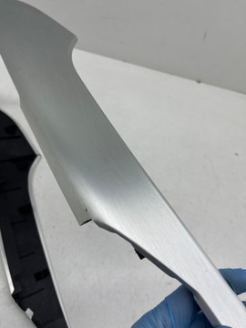 Декоративная планка AUDI A6 C7, декор центрального туннеля, BRUSHED ALUMINIUM