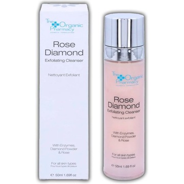 THE ORGANIC PHARMACY ROSE DIAMOND EXFOLIATING CLEANSER 50 ML