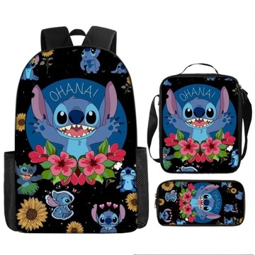 STICH PLECAK SZKOLNY ZESTAW PIÓRNIK TORBA 3W1 nowy A4