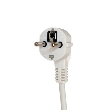 УДЛИНИТЕЛЬ С ВЫКЛЮЧАТЕЛЕМ ПИТАНИЯ 5 РОЗЕТОК 3М БЕЛЫЙ С ЗАЗЕМЛЕНИЕМ