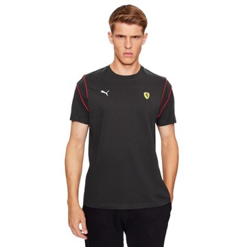 PUMA KOSZULKA MĘSKA T-SHIRT FERRARI RACE MT7 TEE CZARNA r.XL