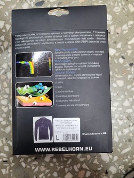 ФУТБОЛКА REBELHORN ACTIVE ЧЕРНАЯ ТЕРМОАКТИВНАЯ, размер L