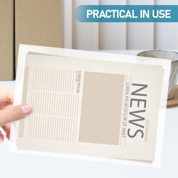 ПЛАСТИКОВЫЕ СУМКИ ДЛЯ ДОКУМЕНТОВ С СТУДЕНЧЕСКИМ КАРМАНАМИ НА ПРЯЖКАХ