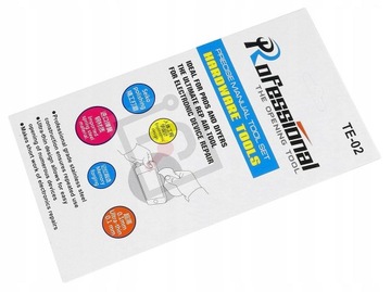 Открывающая карта 0,1 мм TE -02 - для ремонта смартфона телефона планшет ноутбук LCD