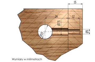 50 эксцентриковых мебельных соединителей + плоский штифт 15 мм.