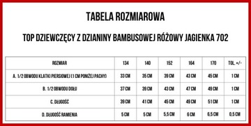 ТОП BIG STAR ДЛЯ ДЕВОЧЕК РОЗОВЫЙ JAGIENKA 152