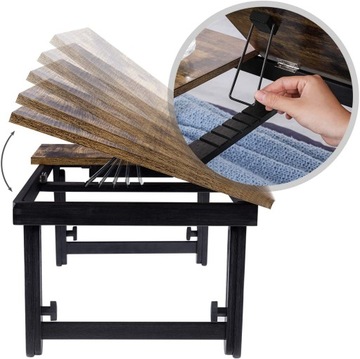 СТОЛИК ДЛЯ НОУТБУКА, РЕГУЛИРУЕМЫЙ ПО ВЫСОТЕ ПОДДОН ДЛЯ КРОВАТИ