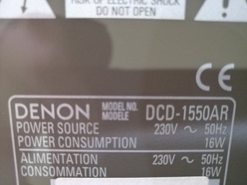 CD-ПЛЕЕР DENON DCD-1550AR + ПУЛЬТ ДУ