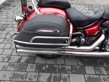 YAMAHA v STAR 1300 XVS1300 Поручень кофра + дуги безопасности