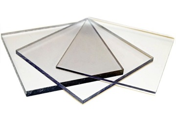 Поликарбонат твердый бесцветный 2UV 4 мм 1000x2000 мм