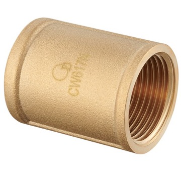 MUFA MOSIĘŻNA ZŁĄCZKA MOSIĘŻNA RÓWNOPRZELOTOWA 1 cal SOLIDNA MOCNA