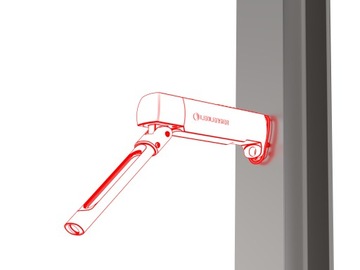 Latarka robocza W7R Work UV Led_lenser AKU USB
