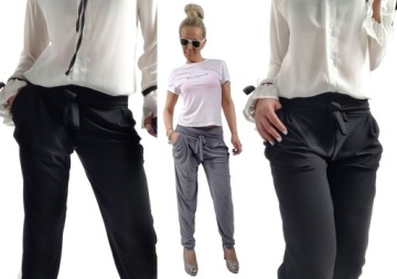 SPODNIE HAREMKI CYGARETKI BRYCZESY ALLADYNKI BAGGY