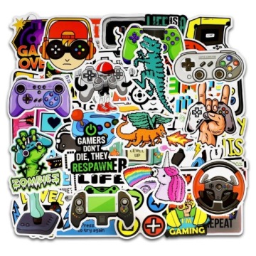 НАБОР ИГРОВЫХ НАКЛЕЙКИ STICKERBOMB MIX 50 шт.