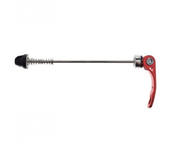 Zacisk piasty tylnej QR 135mm Czerwony MTB Szosa