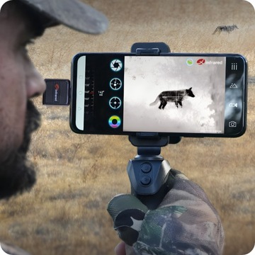 InfiRay Xtherm T2L Тепловизионная камера Штатив Лазерное приложение Android USB C
