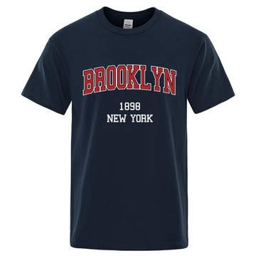 Brooklyn 1898 New York City Letter Prints T Shirt