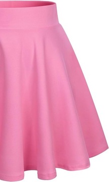 ПУДРО-РОЗОВАЯ КОРОТКАЯ ЮБКА ПЛИССИРОВАННАЯ ЮБКА АНИМЕ КОСПЛЕЙ ГОТ ПОДАРОК