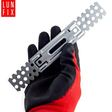 Wieszak do profili CD 60 płaski ES 60/75 płyt G-K gipsowych 100szt.