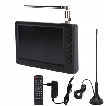 ПОРТАТИВНЫЙ ТЕЛЕВИЗОР 5'' LED DVB-T2 1080P MP4,MP3