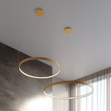 Люстра RIO 110 gold LED 4000К