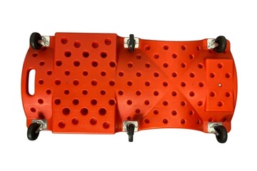 СТУЛ ДЛЯ МАСТЕРСКОЙ, ЛЕЖАЩАЯ ТЕЛЕЖКА, 6 КОЛЕС НА ПОДШИПНИКАХ, 150 кг, СТУЛ-СКАМЬЯ