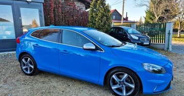 Volvo V40 II Hatchback 1.6 T3 150KM 2013 Volvo V40 BENZYNA alcantara KAMERA czarny sufit R DESIGN okazja, zdjęcie 9