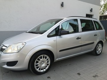 Opel Zafira B 1.6 Twinport ecoFLEX 115KM 2009 Opel Zafira 1.6 Benzyna 116KM Klima Pod. fotele 7-, zdjęcie 9