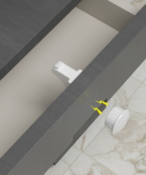 ЗАМОК МАГНИТНЫЙ ДЛЯ ЯЩИКОВ МЕБЕЛЬНЫХ ШКАФОВ 12 шт. и до 3 КЛЮЧЕЙ МАГНИТЫ