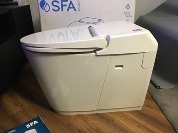 КОМПАКТНЫЙ УНИТАЗ SFA SANISMART С ШЛИФЧАТКОЙ