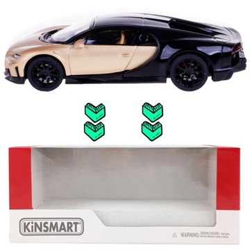 МЕТАЛЛ АВТОМОБИЛЬ BUGATTI CHIRON SUPERSPORT МЕТАЛЛ АВТОМОБИЛЬ KINSMART МОДЕЛЬ