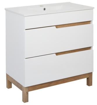 Szafka SPEK 80 cm 2 szuflady z umywalką 80 cm