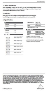 VINTAGE PHASER FASH SHIFTER VINTAGE PHASER BEHRINGER + кабельная гитара