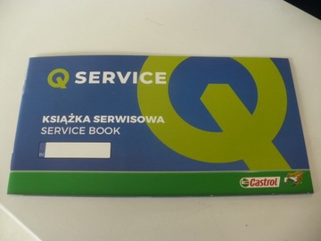 Książka serwisowa Service BOOK 1szt. 26 stron!