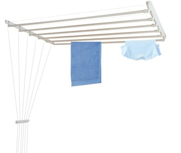 Suszarka Sufitowa Łazienkowa Stal 6 Prętów- 100 cm
