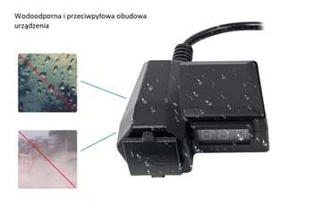 ЗАРЯДНОЕ УСТРОЙСТВО ДЛЯ МОТОЦИКЛА ВОЛЬТМЕТР 2xUSB
